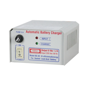 ● MOTOR CYCLE AUTOMATIC BATTERY CHARGER