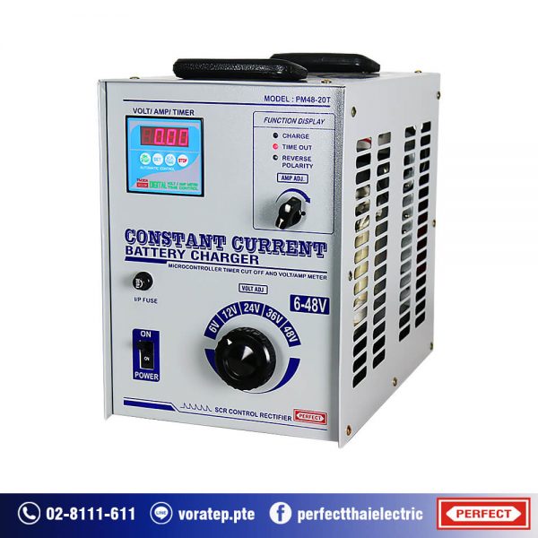 CONSTANT CURRENT BATTERY CHARGER pm48-20t