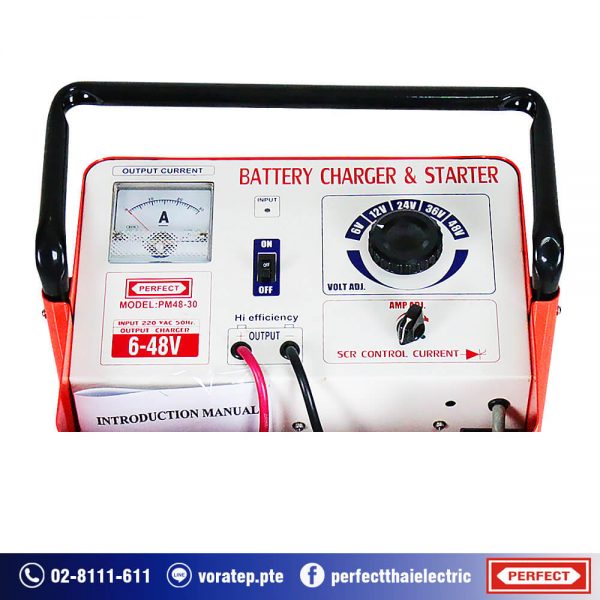 CONSTANT CURRENT BATTERY CHARGER pm48-30 panel