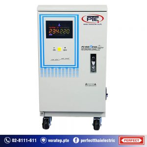 stabilizer 10KVA 1phase front panel