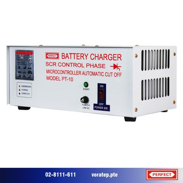 AUTOMATIC CUT OFF BATTERY CHARGER MODEL PT-10