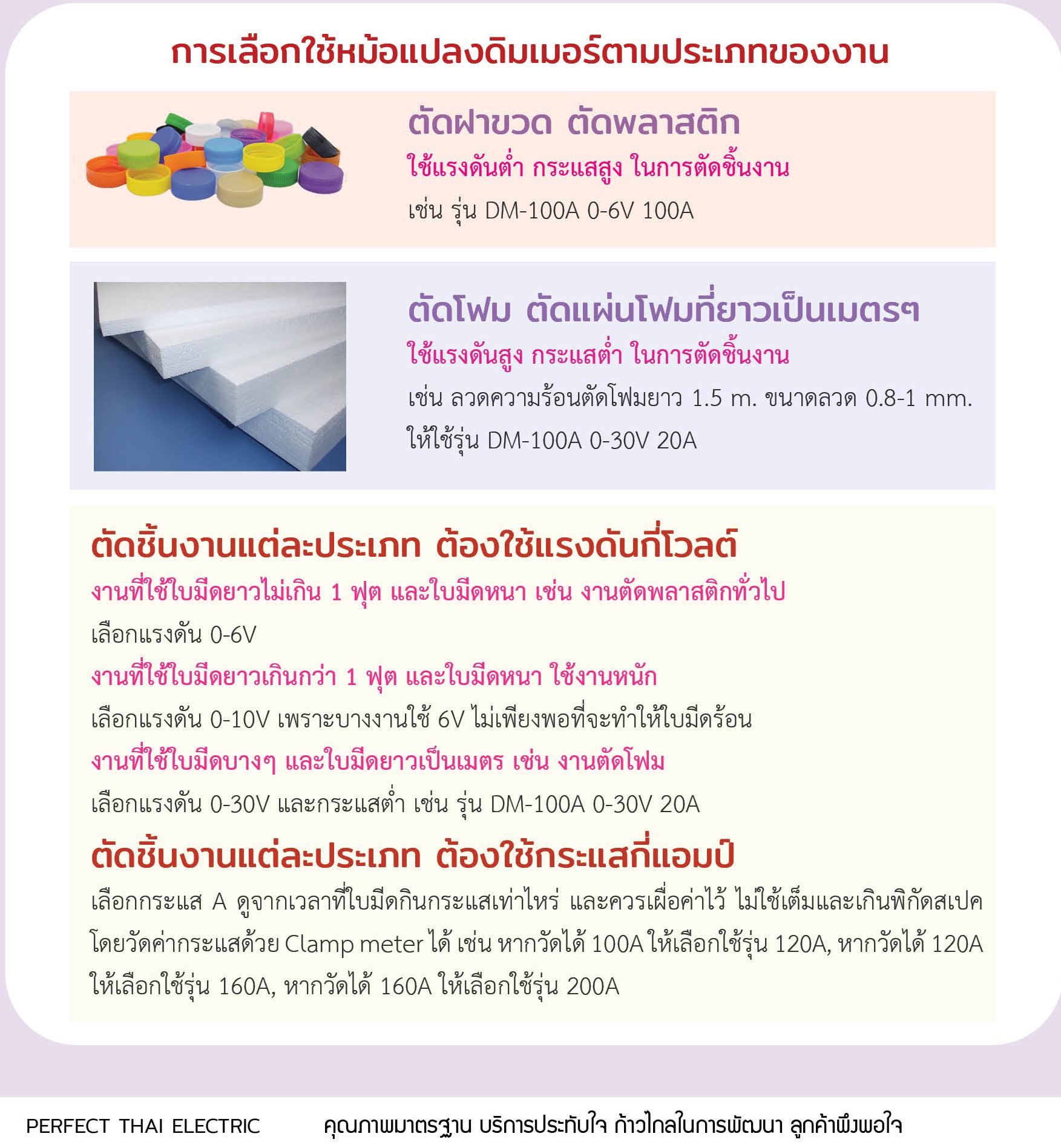 dimmer transfomer selection