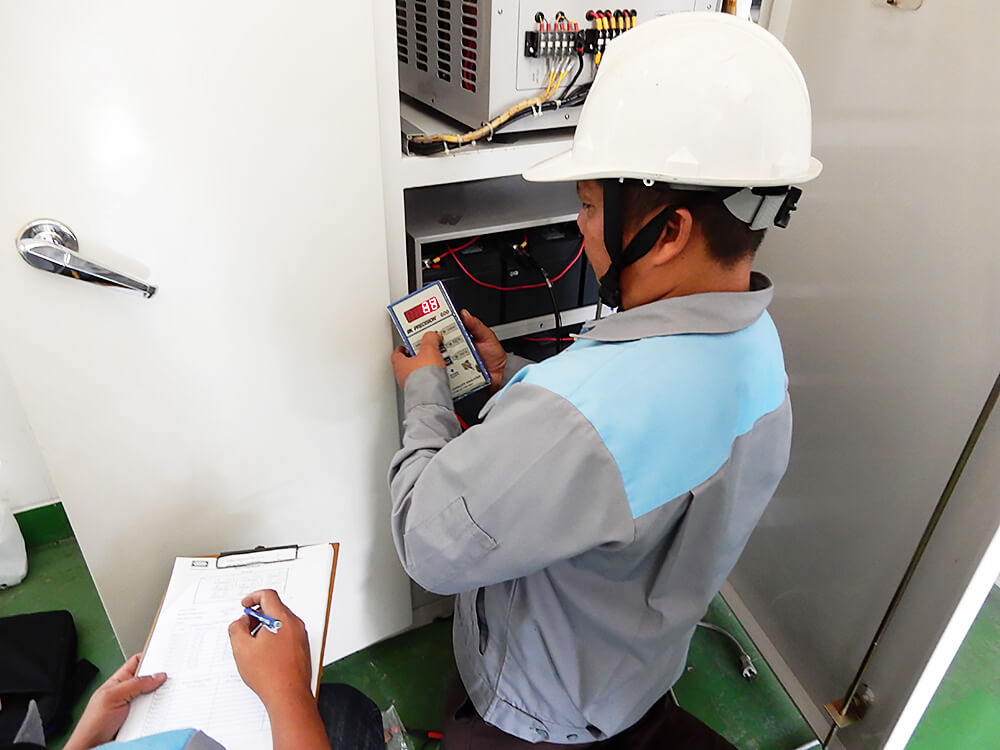 Perfect Thai Electric working battery maintenance