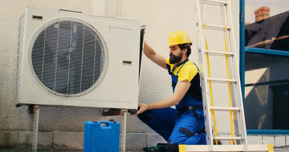 compressor air fixing because voltage drop